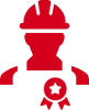 picto personnel qualifié rouge