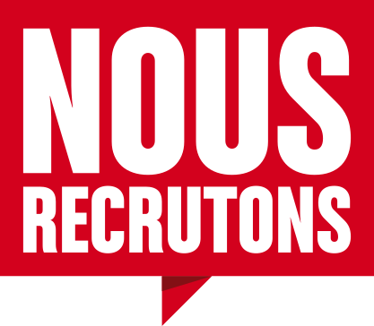 Pancarte nous recrutons